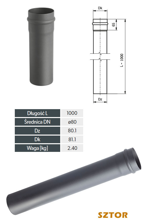 Rura prosta 1000